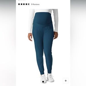 Set of 2 maternity scrub joggers